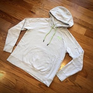 Under Armour women’s cotton blend hooded sweatshirt- size small